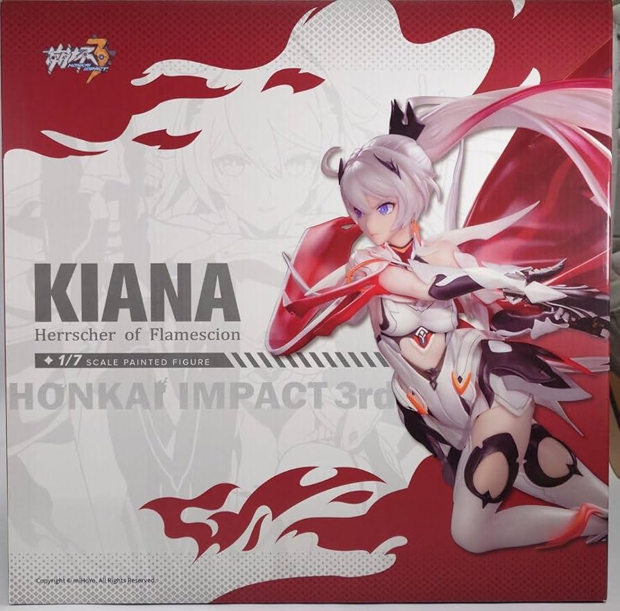AniGame 崩壊3rd　キアナ 薪炎の律者　1/7　完成品フィギュア 崩壊3rd】1/7『キアナ・薪炎の律者』完成品フィギュア【AniGame